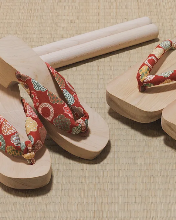 さどやにっぽんで製作した下駄